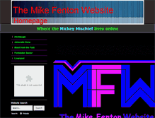 Tablet Screenshot of mikefenton.net